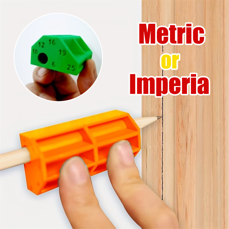 Marking Gauge Tool - Многофункциональный параллельный разметочный шаблон (метрическая/имперская система)