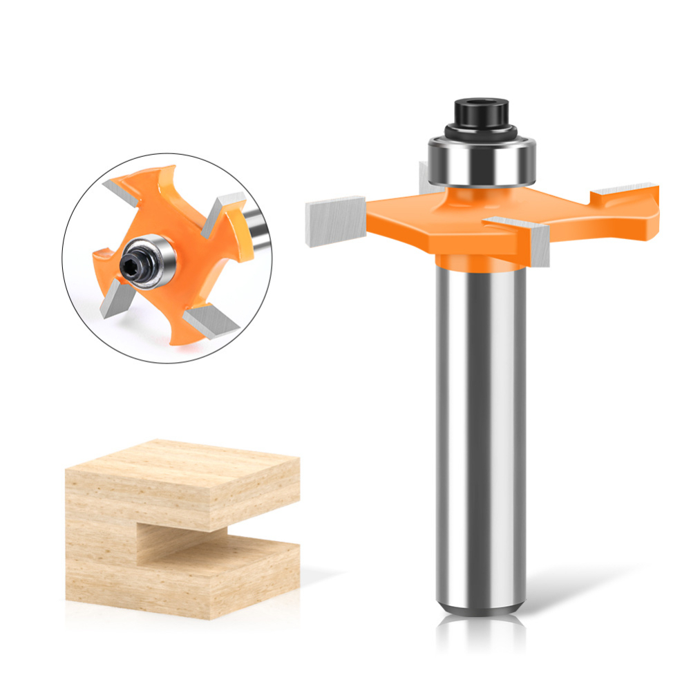 Router Bits For Woodworking - Фреза с 4 лезвиями для Т-образных