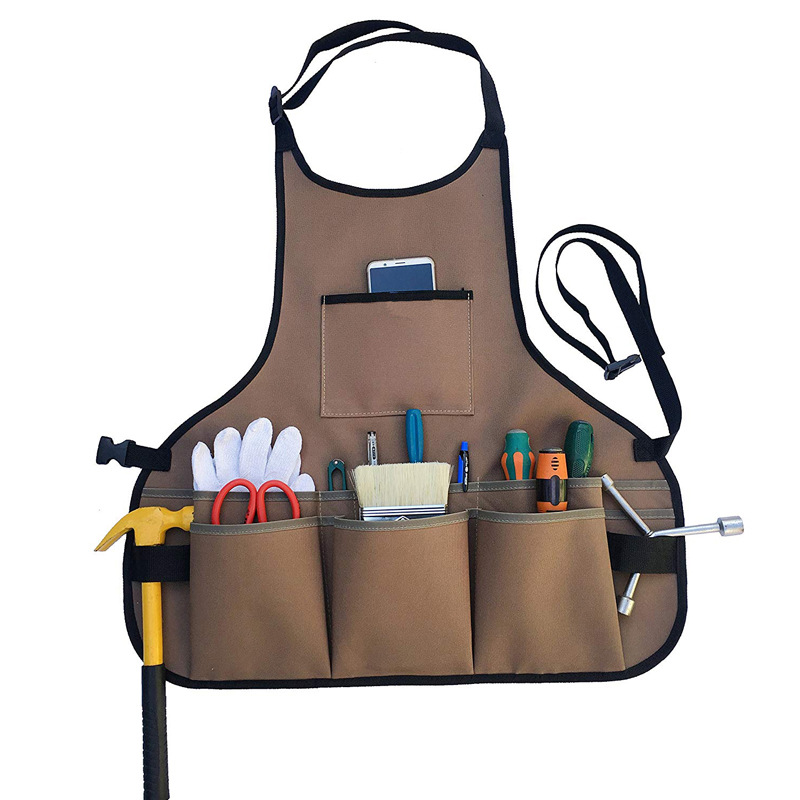 Woodworking Apron - Многофункциональный садовый фартук-пояс Oxford с множеством