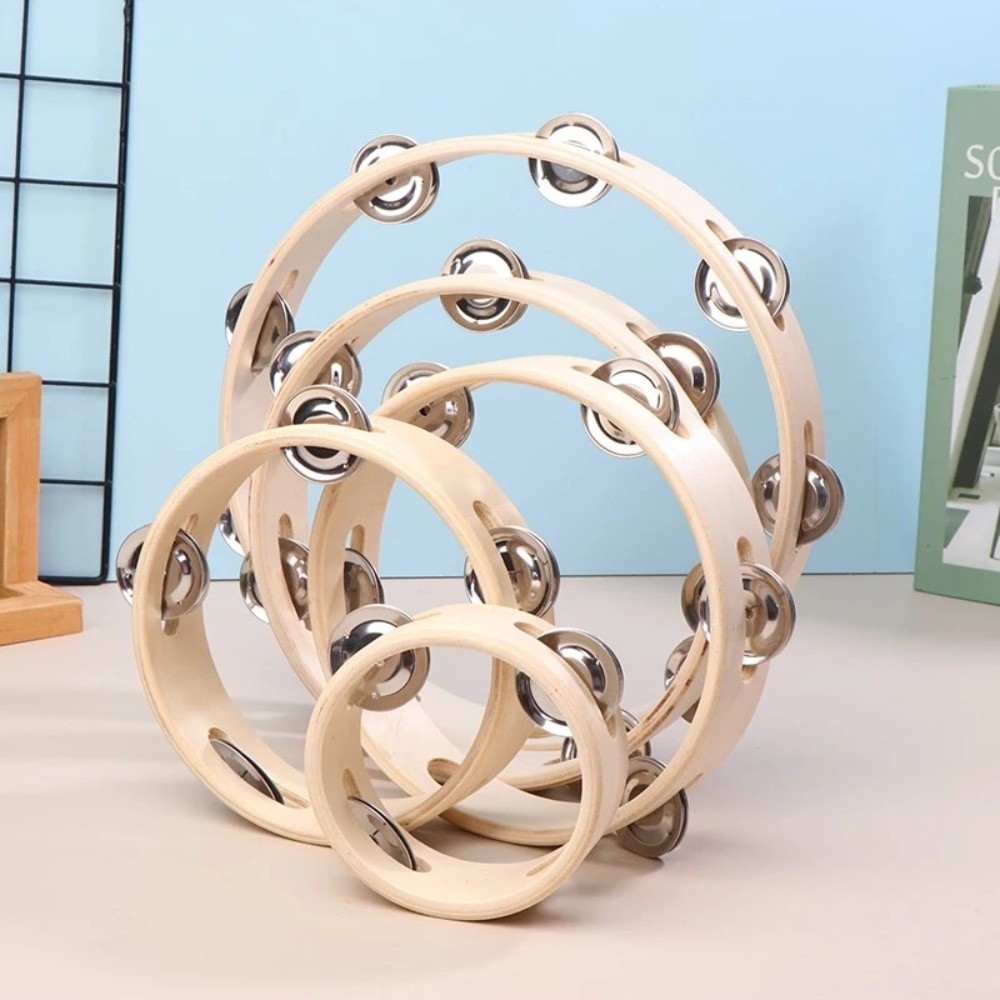 Woodworking Kids Toys - Новые деревянные ручные барабаны (4/6/7/8/10 дюймов),