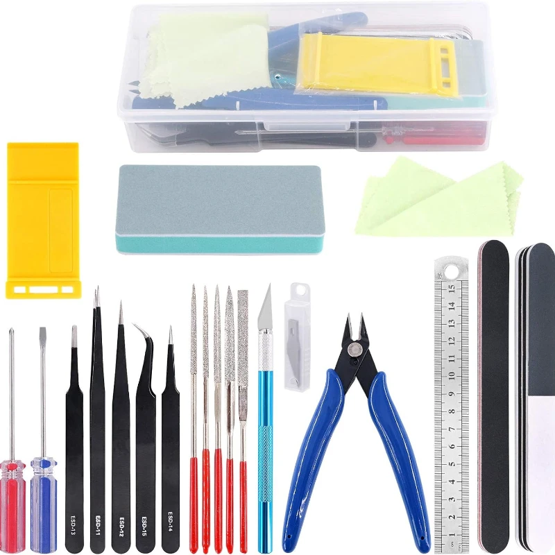 Woodworking Hobby Kits - 21 шт. базовые инструменты для моделирования,