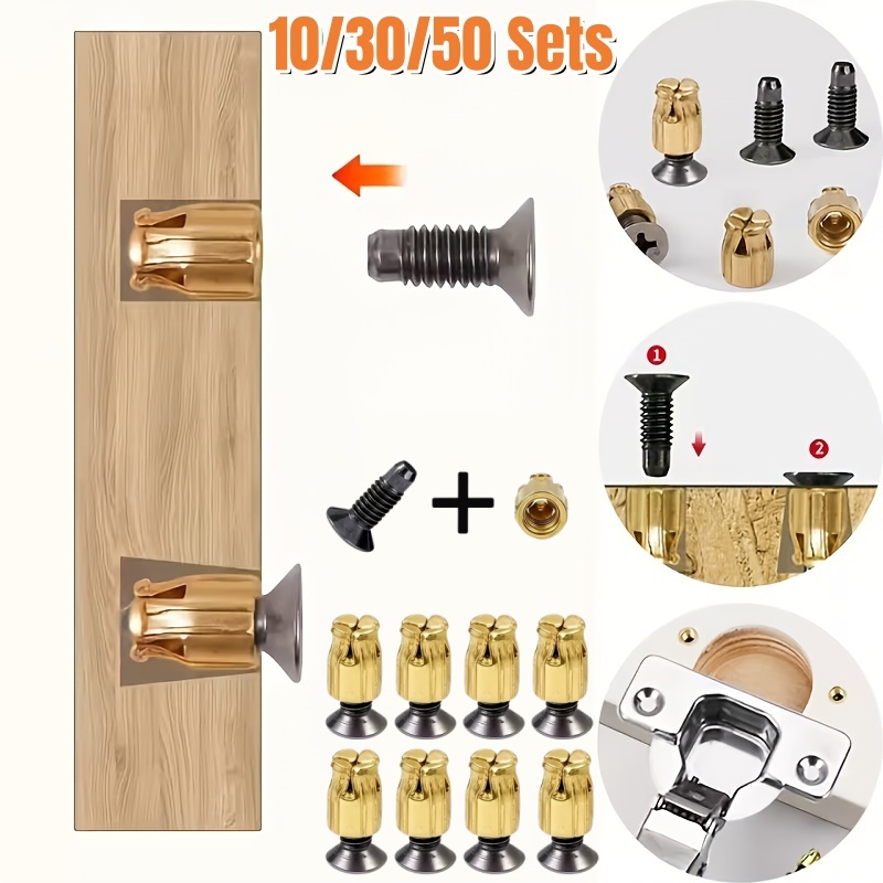 Woodworking Shops - Наборы для ремонта петель (10/30/50 шт.):