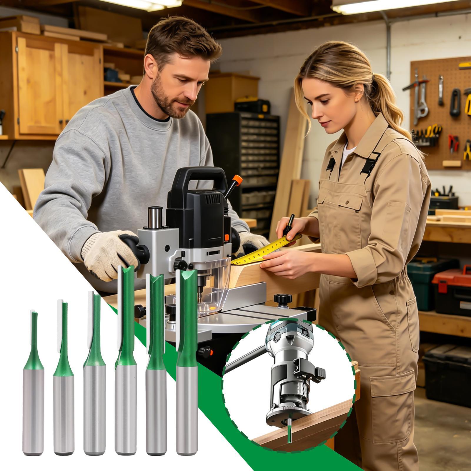 Набор прямых фрез с диаметром  – обзор и цена Router Bits For Woodworking