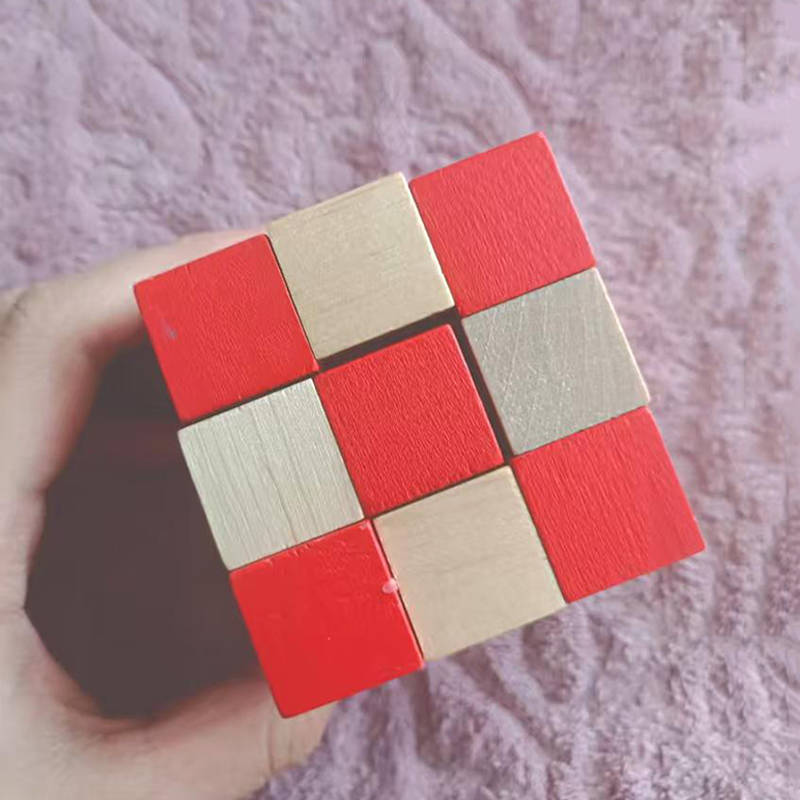 Деревянный кубик змеи, головол – обзор и цена Woodworking Kids Toys
