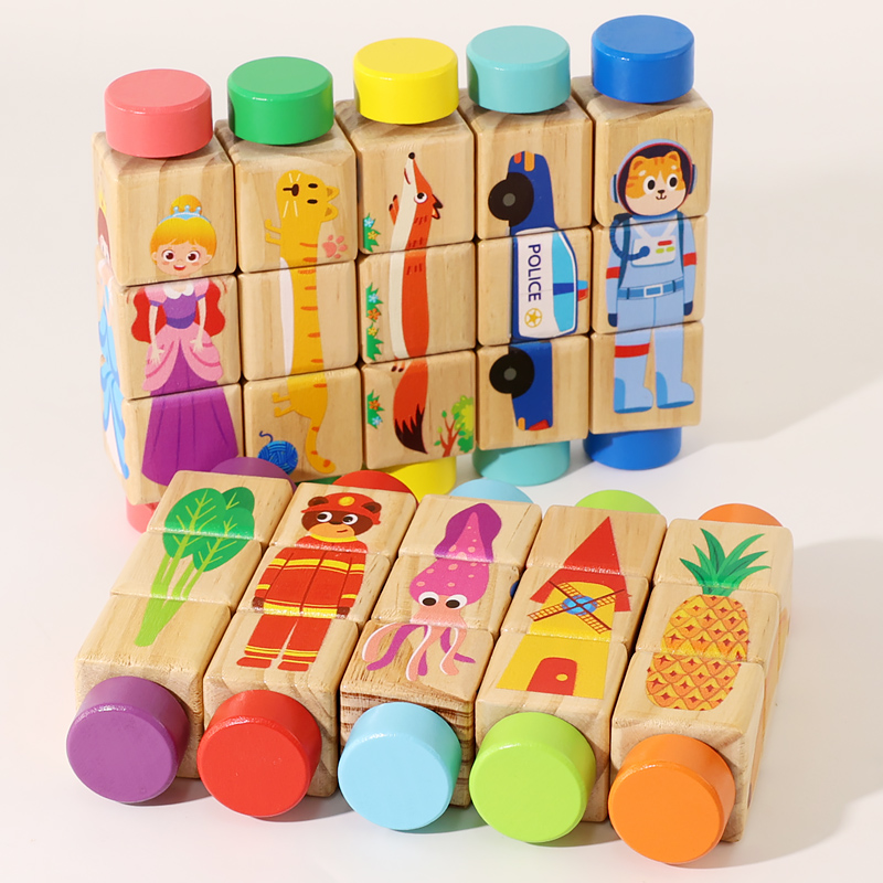 1 шт. Деревянная вращающаяся г – обзор и цена Woodworking Kids Toys