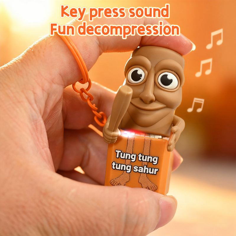 Брелок-подвеска Tung tung tung – обзор и цена Woodworking Kids Toys