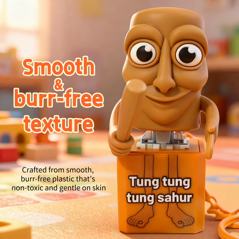 Брелок-подвеска Tung tung tung – обзор и цена Woodworking Kids Toys