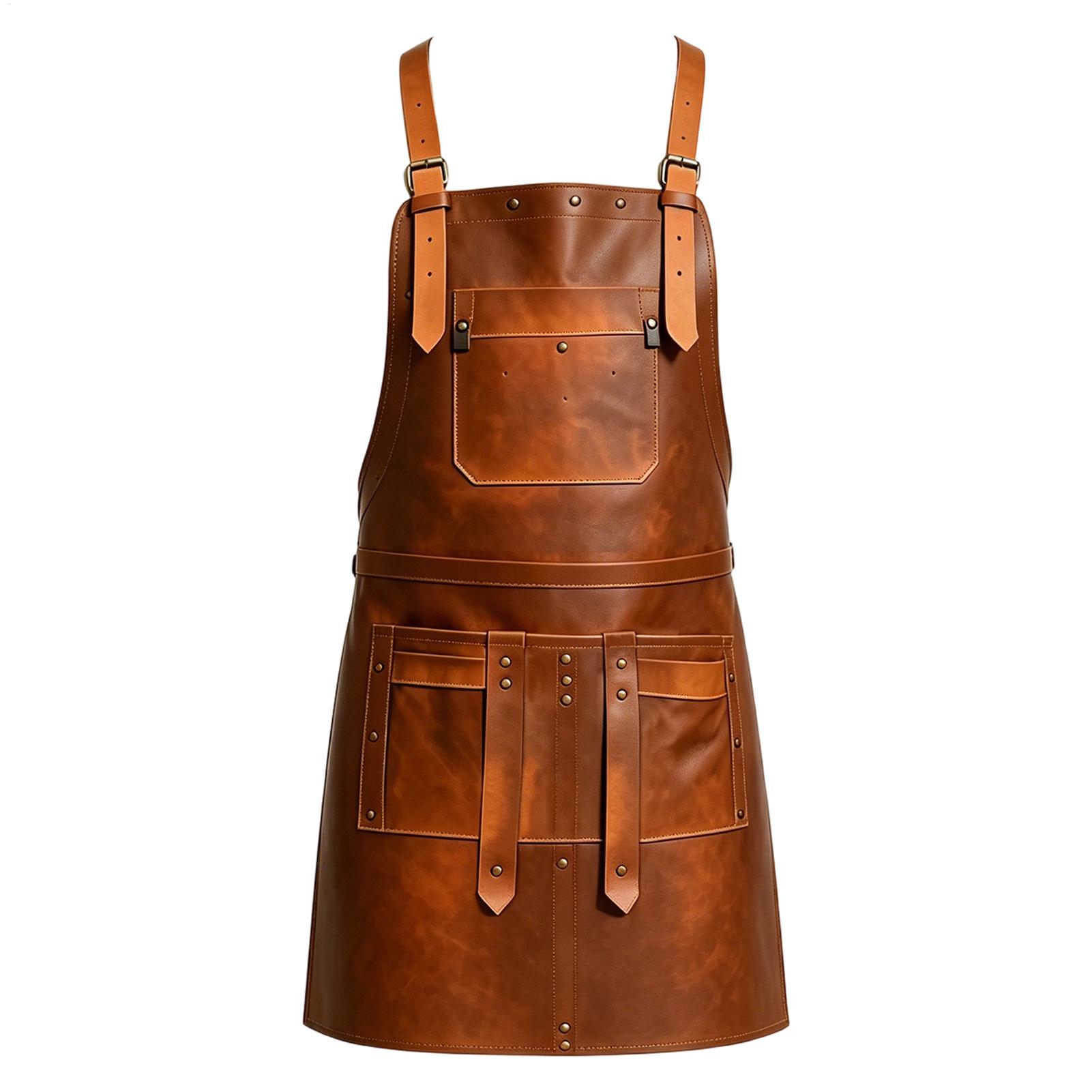 Кожаный фартук с множеством ка – обзор и цена Woodworking Apron