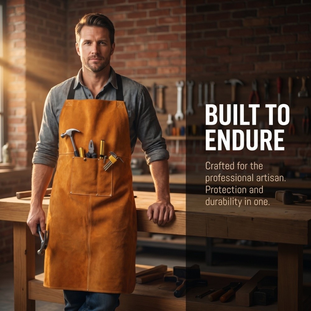 Оранжевый толстый сварочный фа – обзор и цена Woodworking Apron