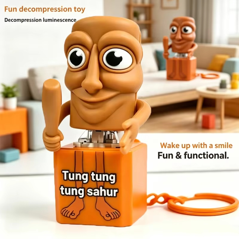 Новый брелок Tung Tung Tung Sa – обзор и цена Woodworking Kids Toys
